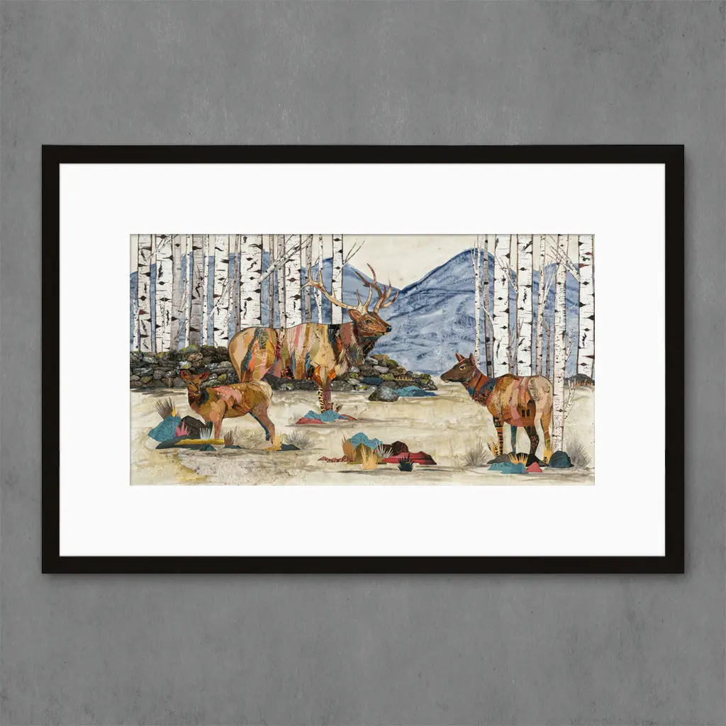 Stonewall Elk Limited Edition Paper Print 1