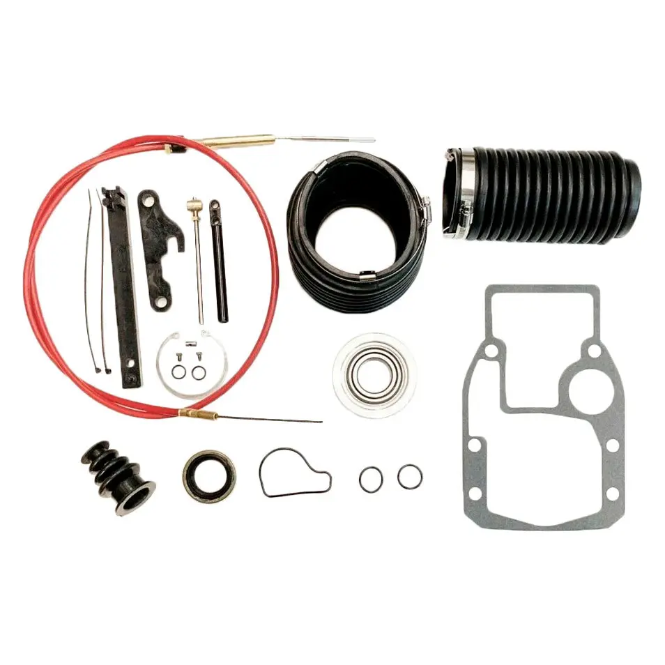 Transom Bellow Shift Cable Kit, Snap Ring + Tool For Omc Cobra 18-2771, 3854270 1