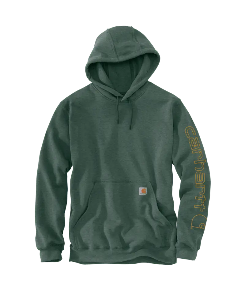 Carhartt Loose-Fit Midweight Logo-Sleeve Hoodie
