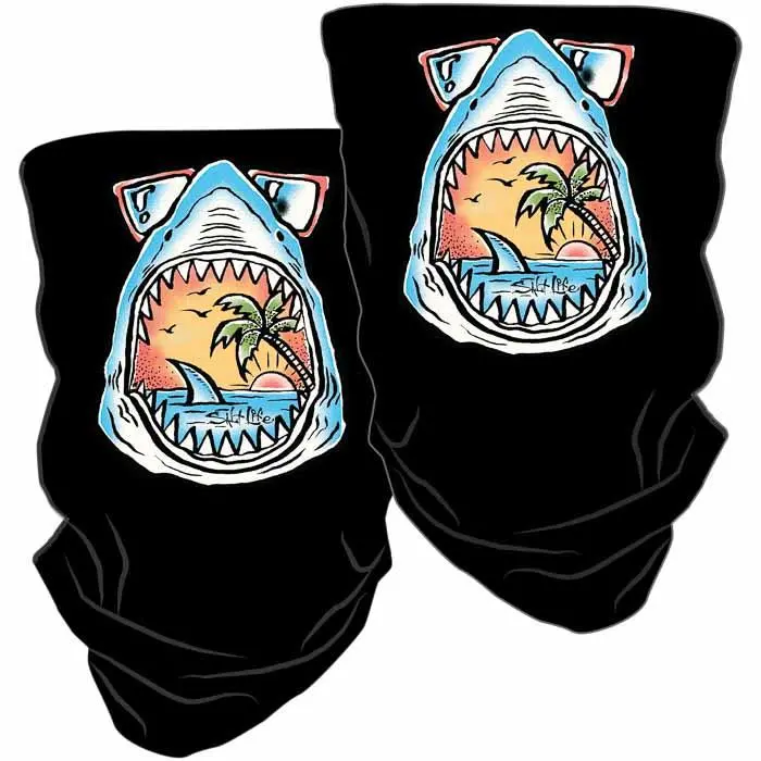 Salt Life - Kids Sunny Shark Youth Face Shield 1