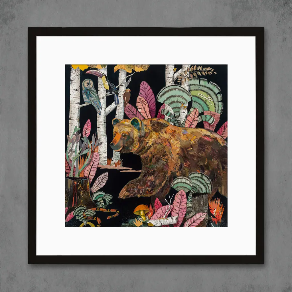 The Moon's Pink Glue Limited Edition Paper Print 5