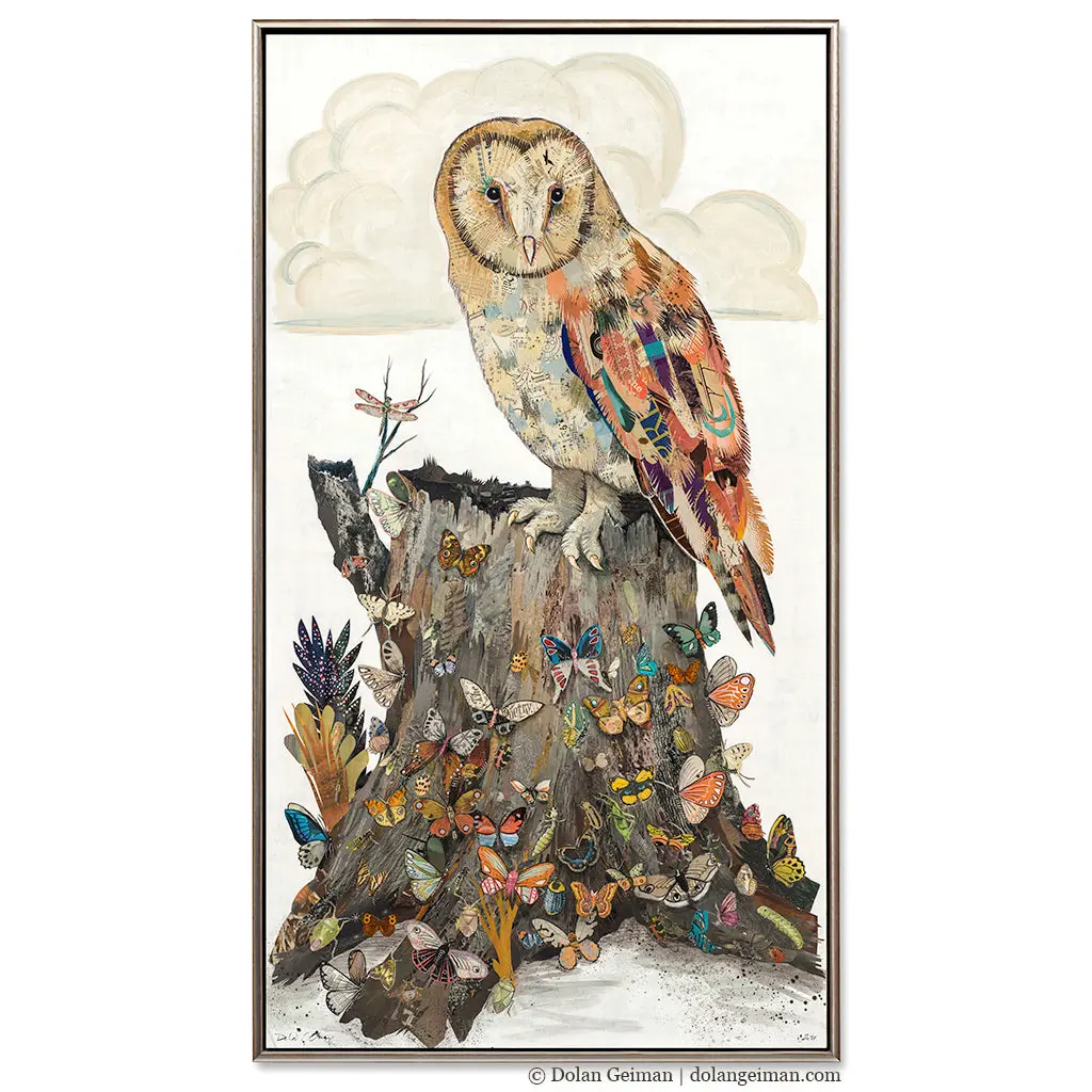 The Sibyl Canvas Art Print With Float Frame 1
