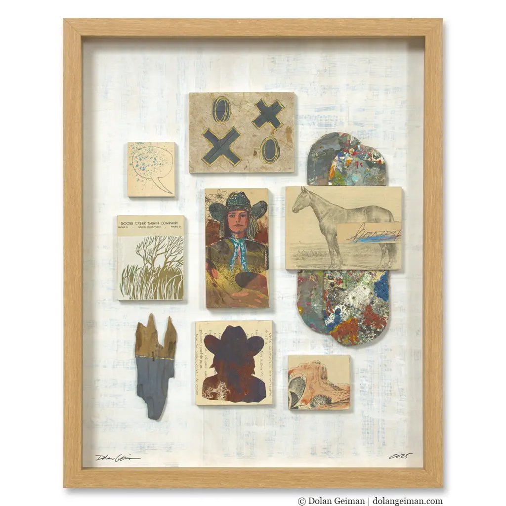 The Trail To Telluride Original Mixed Media Wall Art 1