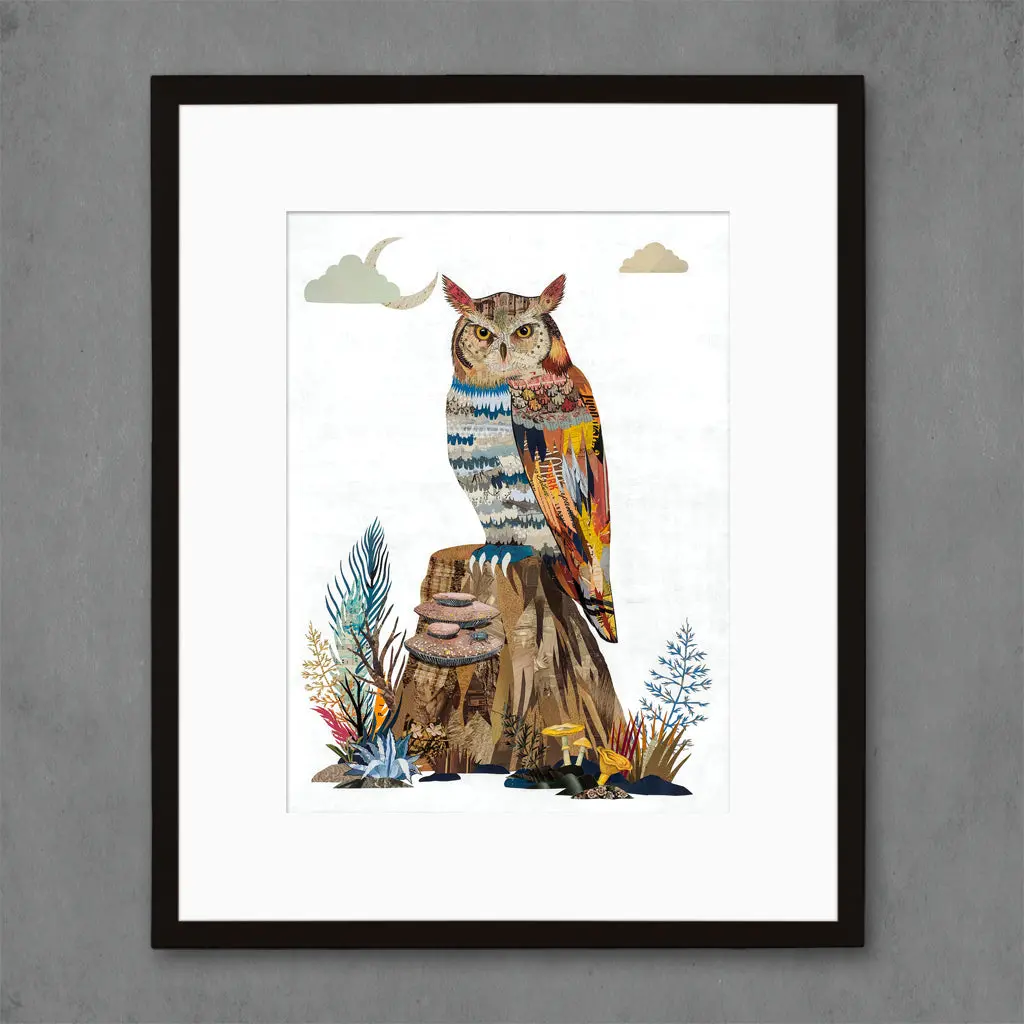 The Visionary Owl Limited Edition Paper Print 7
