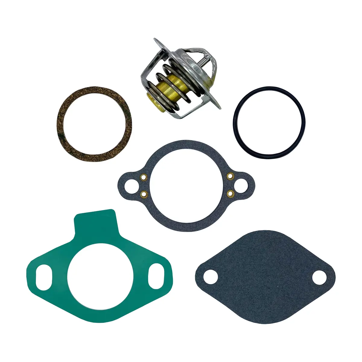 Thermostat Kit For Mercruiser Quicksilver V6 And V8 Gm Engines 4.3, 5.0, 5.7, 7.4, 8.2 - 18-3668, 807252Q4 1