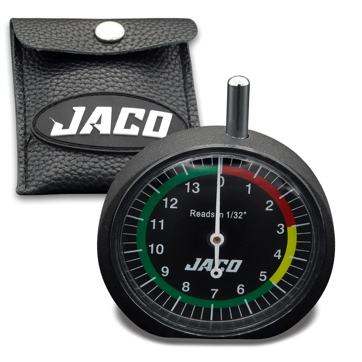 Treadpro Tire Tread Depth Gauge, Dial Type (Reads In 1/32 Inch) 1