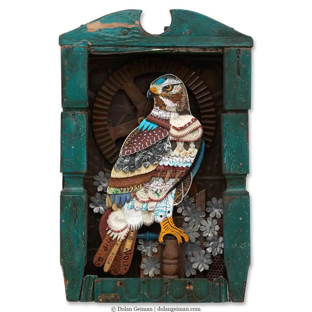 Timekeeper Original Metal Wall Sculpture 1