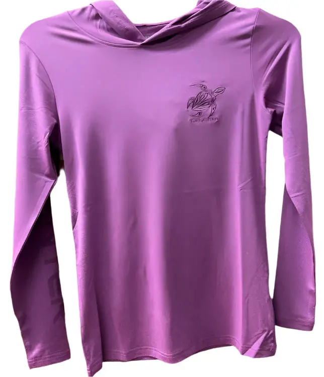 Tormenter Ladies Heathered Hooded Spf Shirt 1