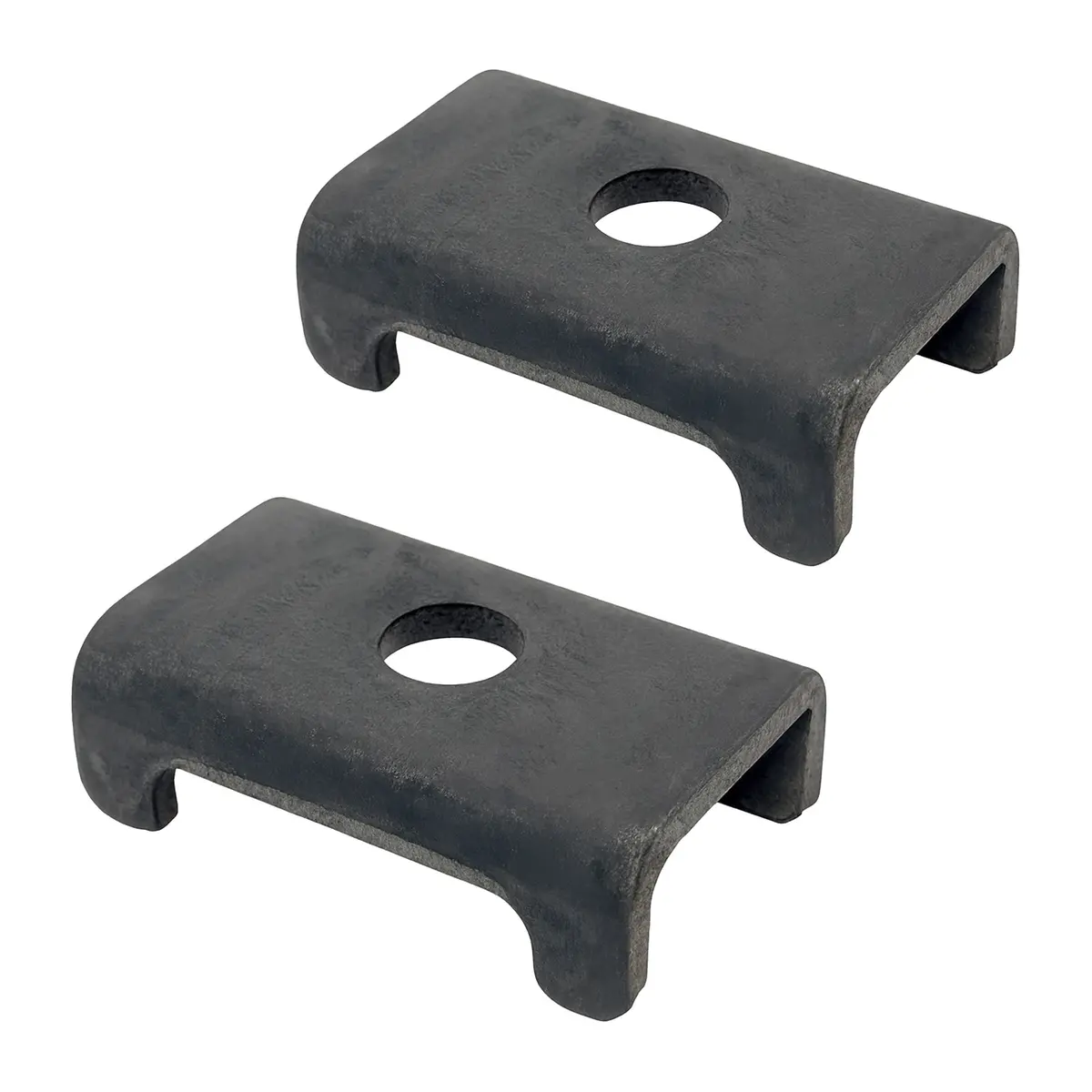 Trailer Axle Spring Perch Seats 2" Square Tube Mount Pad, Steel Weld On, 3500, 5200, 6000 & 7000 Lb 1