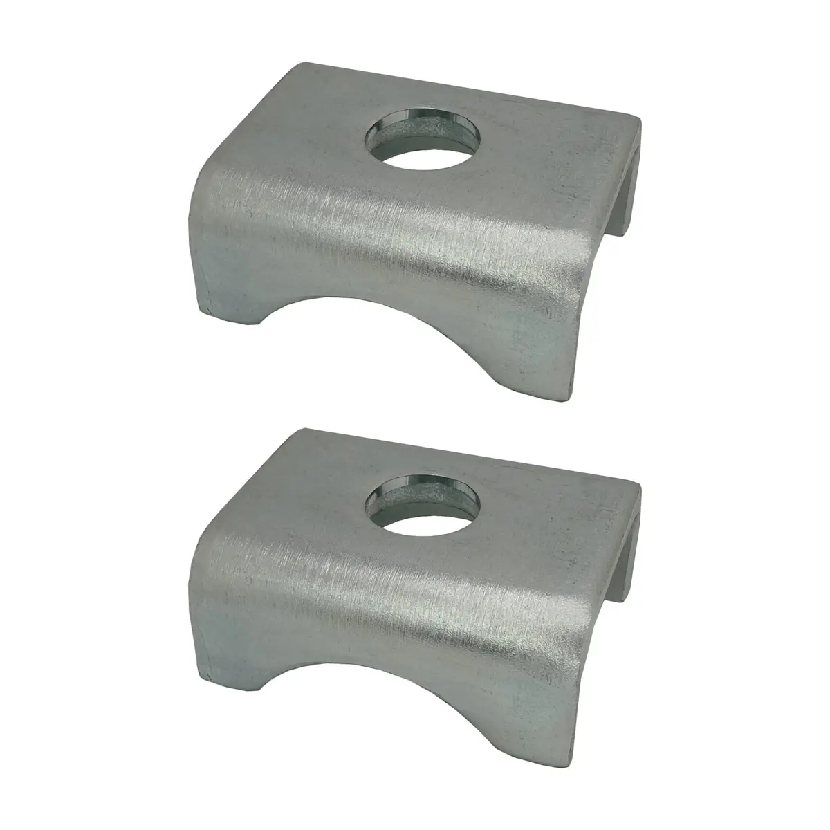 Trailer Axle Spring Perch Seats For 1-3/4" Round Tube Mount Pad, Steel Weld On, 2000 Lb & 2200 Lb 1