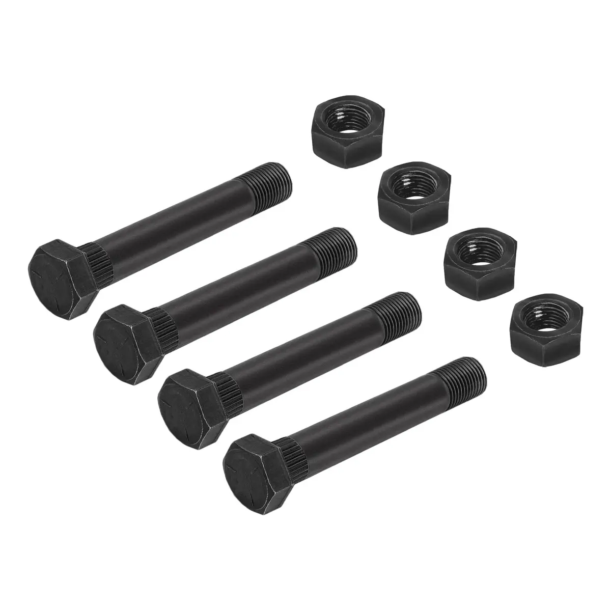 Trailer Leaf Spring Shackle 9/16" -18 X 3-1/2" Bolt & Lock Nut Set For 1-3/4" Wide Leaf Springs 1