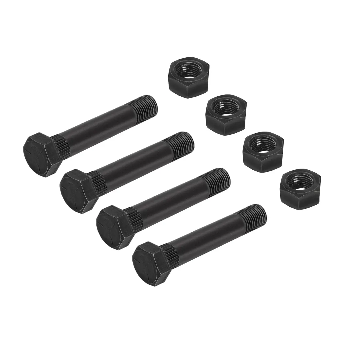 Trailer Leaf Spring Shackle 9/16" -18 X 3" Bolt & Lock Nut Set For 1-3/4" Wide Leaf Springs 1