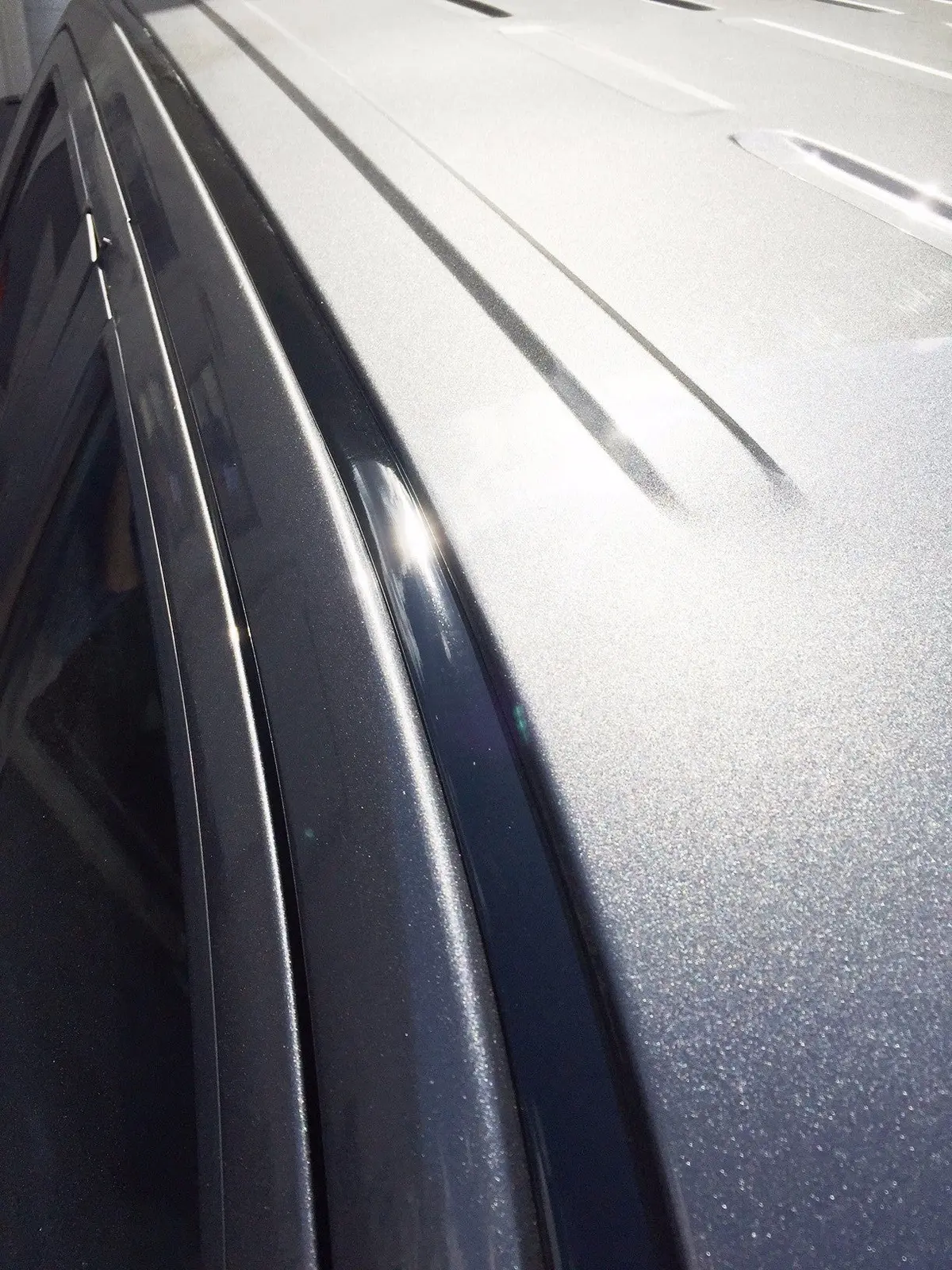 2005-2021 Nissan Frontier Black Roof Top Trim Molding Kit 1