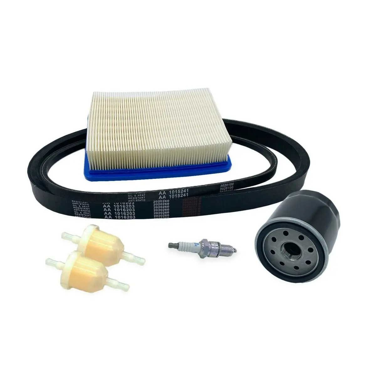 Tune Up Kit For 93, 95-96 Club Car Ds - Drive, Starter Belts, Filters, Plug 1