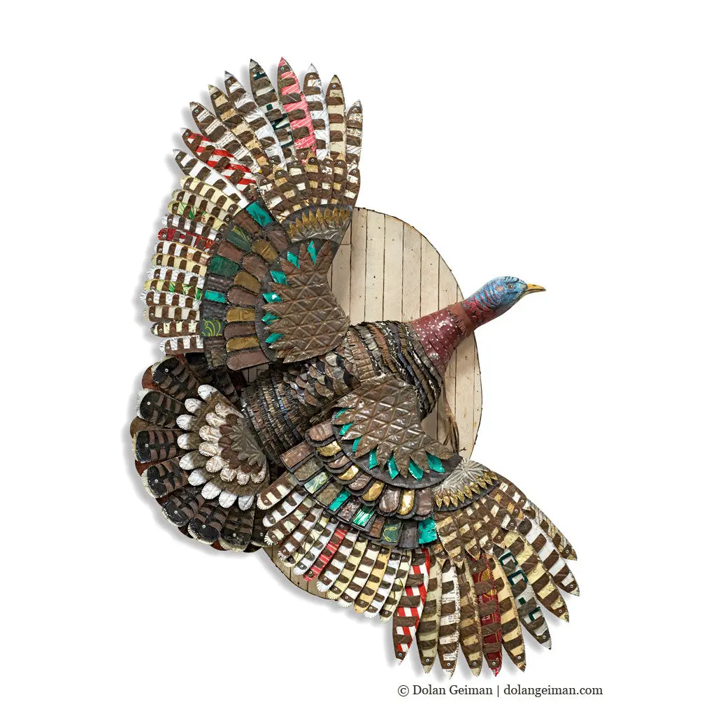 Turkey Original Faux Taxidermy Sculpture 1
