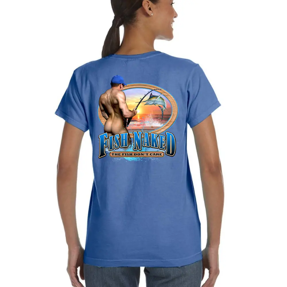 Sea Gear - Ladies Fish Naked Midweight Tee 1
