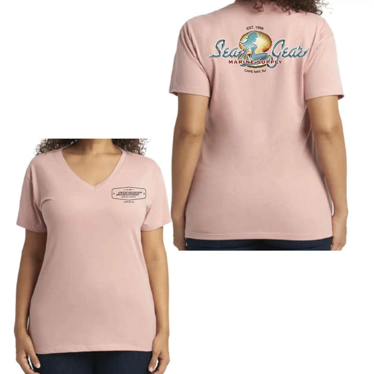 Sea Gear - Women's Mud Flap V-Neck Short Sleeve 1