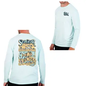 Sea Gear - Grumpy Fish Upf 50+ Long Sleeve Sun Shirt 2