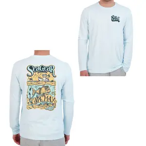 Sea Gear Grumpy Fish UPF 50+ Sun Protection Long Sleeve Shirt - Image 3