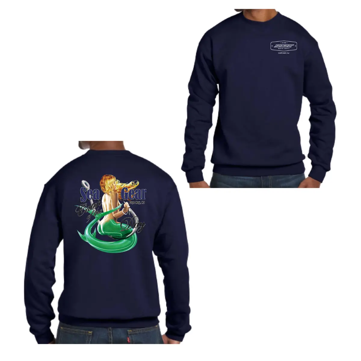 Sea Gear - Catch Of The Day Crewneck 3
