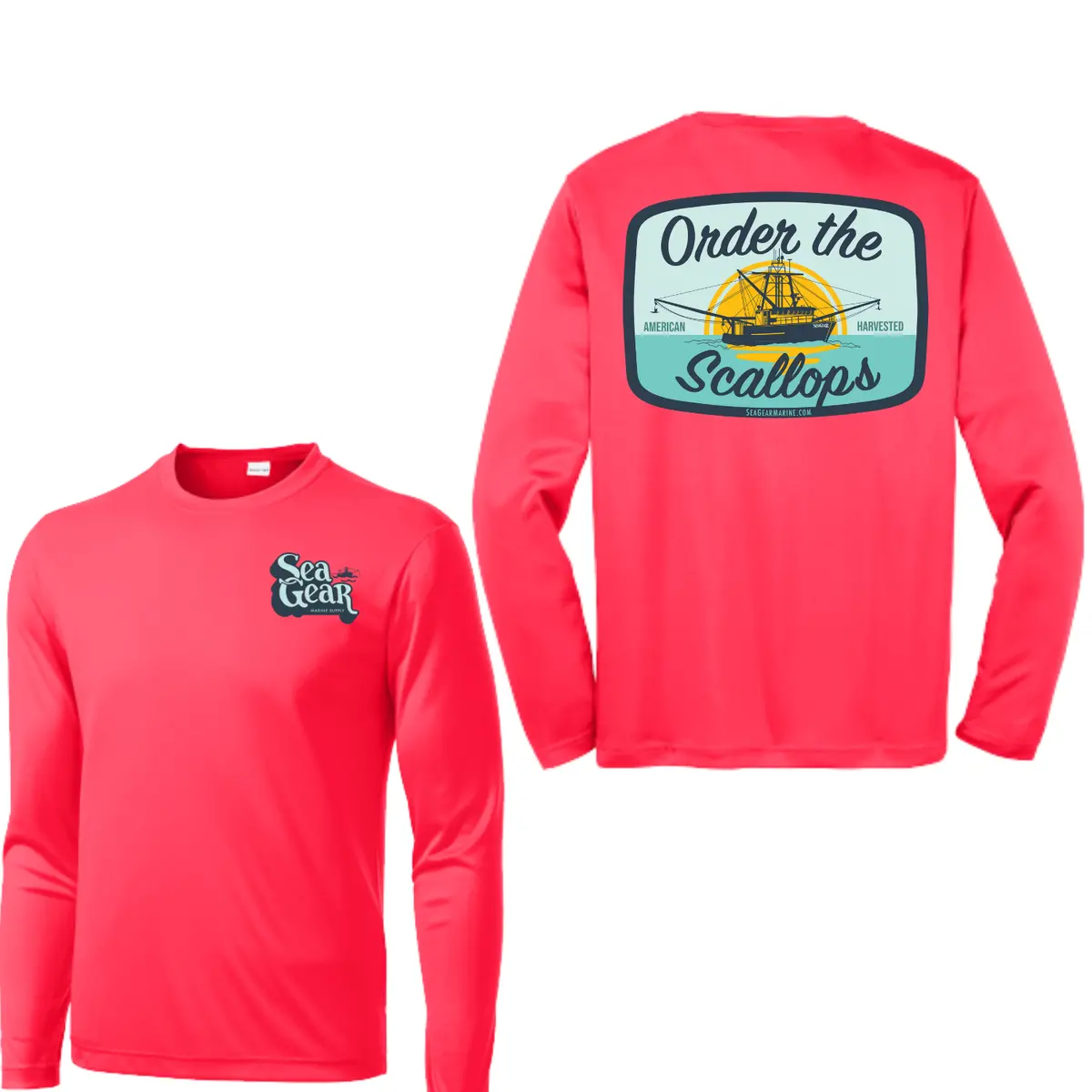 Sea Gear - Kids Order The Scallops Long Sleeve 1
