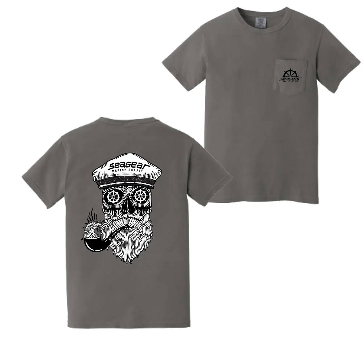 Sea Gear - The Captain Heavy Weight Pocket Tee 2