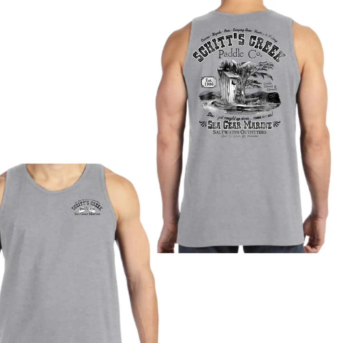 Sea Gear Schitt's Creek Graphic Tank Top