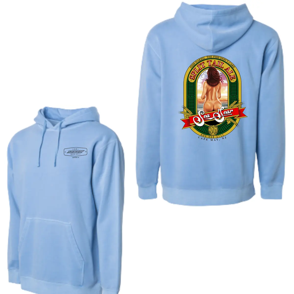 Sea Gear - Split Tail Hoodie 2