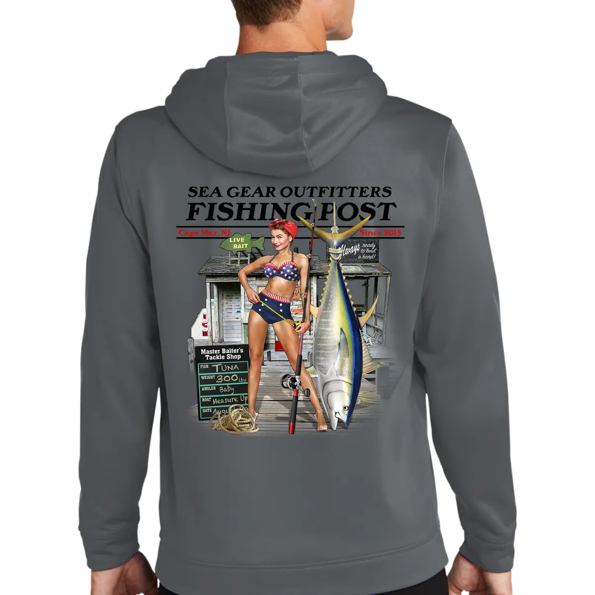 Sea Gear Outfitters - Tuna Girl Hoodie 1