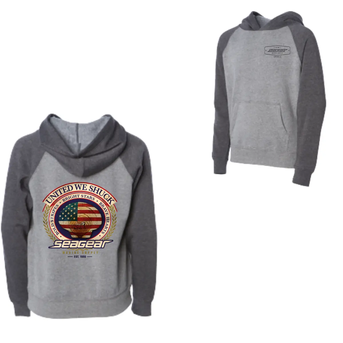 Sea Gear - Kids United We Shuck Hoodie 2