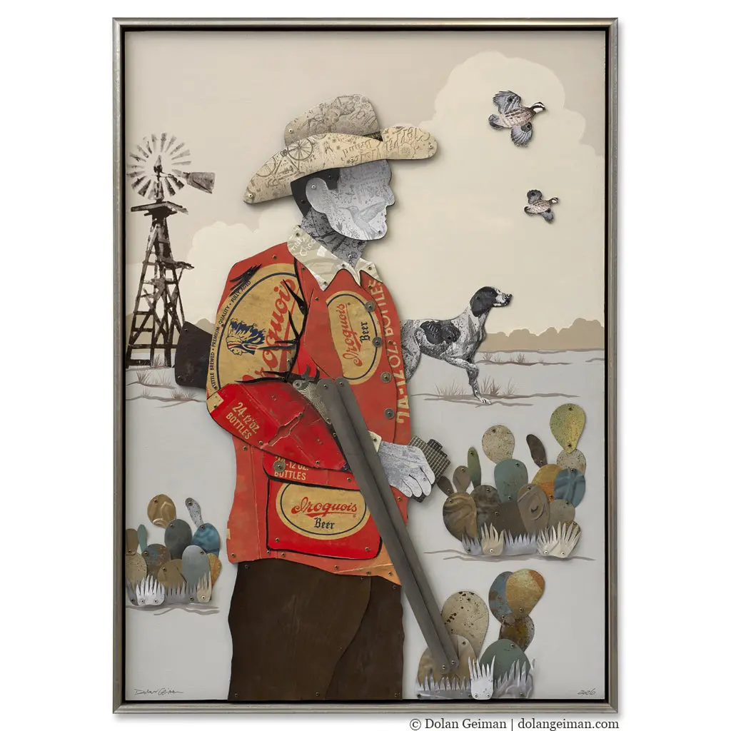Upland Fields Original Metal Wall Sculpture 1