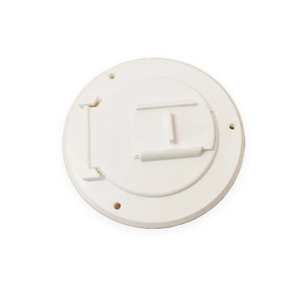 Valterra White Electric Power Cord Medium Round Cable Hatch 3" Cutout Rv 1