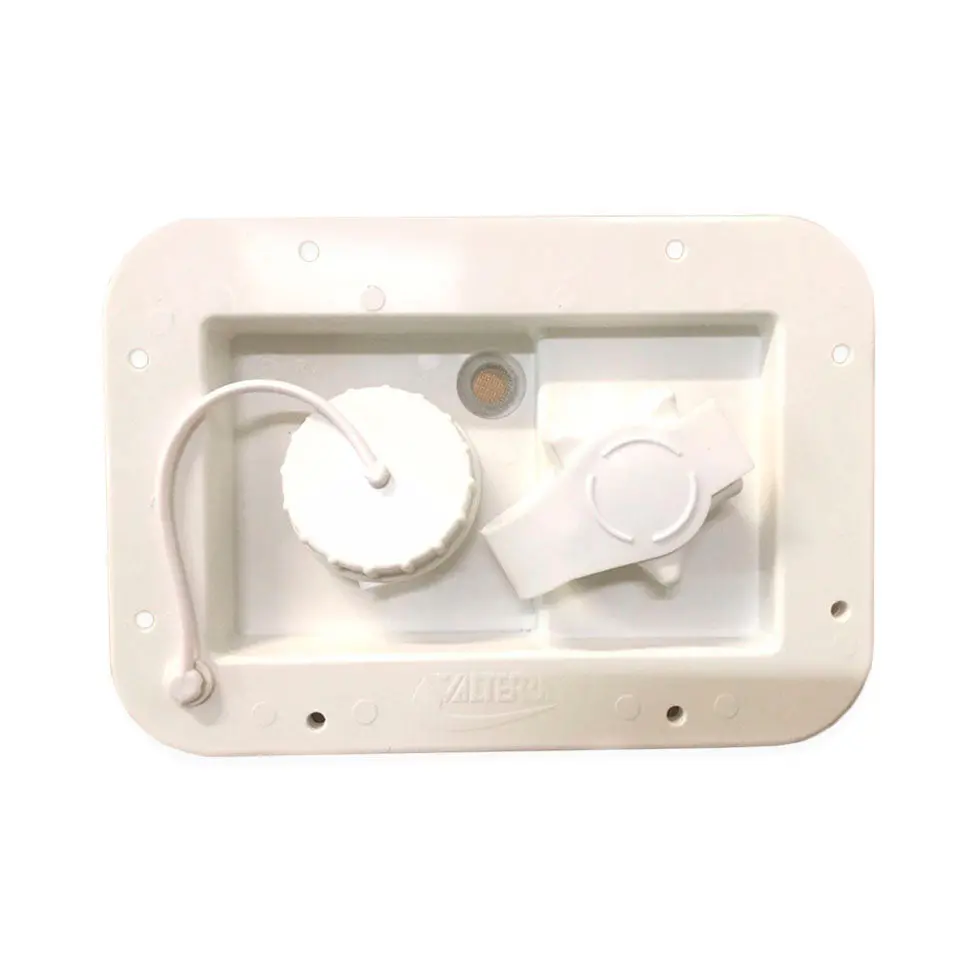 Valterra White Gravity City Water Fill Dish Check Valve Rv Trailer Marine 1