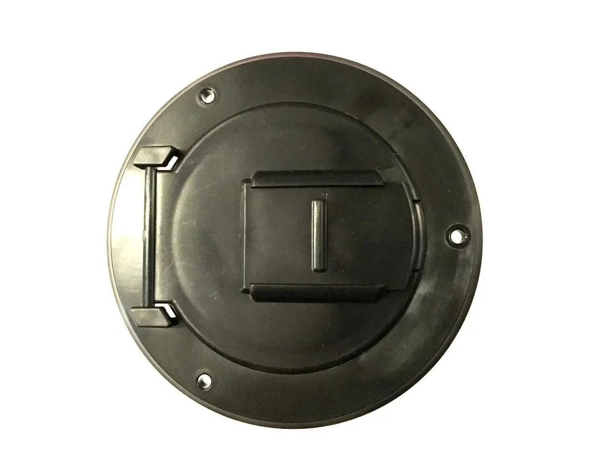 Valterra Black Electric Power Cord Small Round Cable Hatch 3" Cutout Rv 1