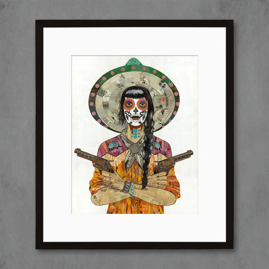 Vaquera Sudoeste (Armadillo) Limited Edition Paper Print 1