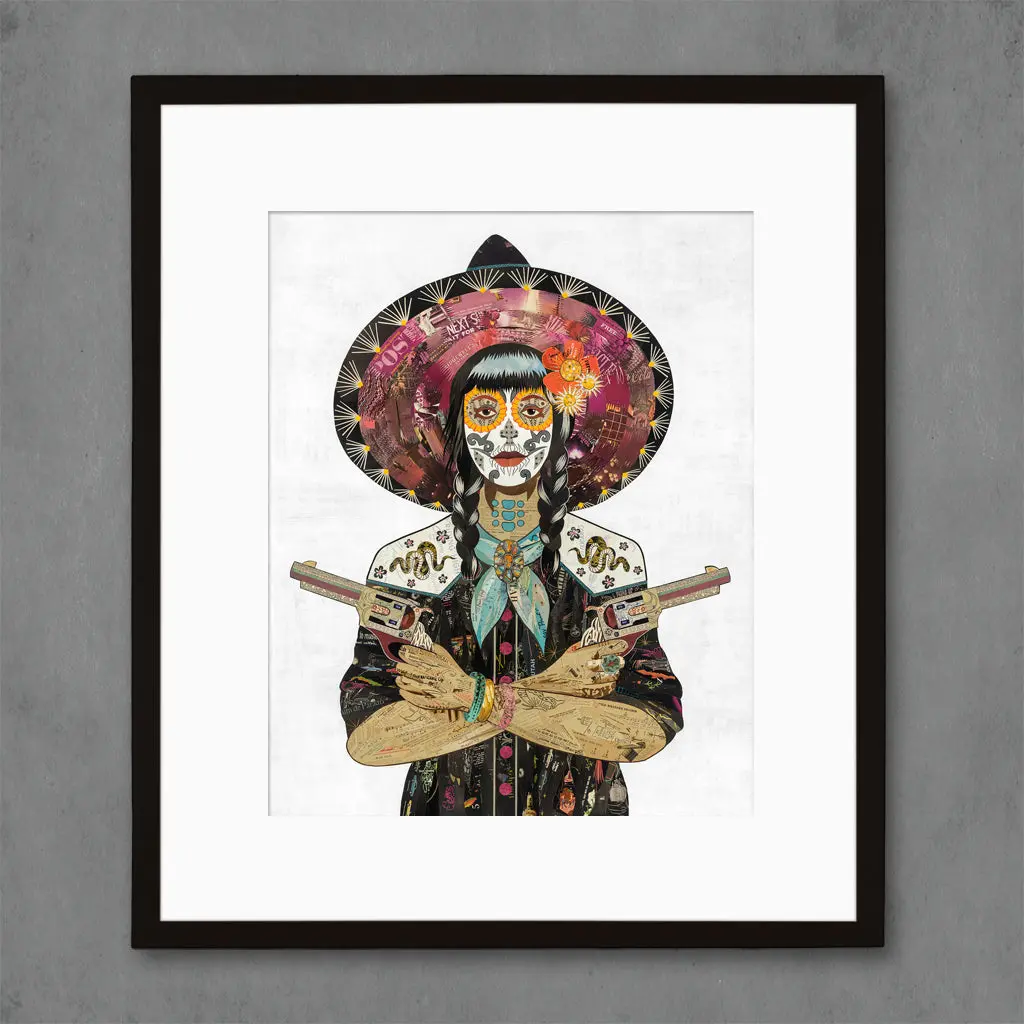 Vaquera Sudoeste (Hiss)  Limited Edition Paper Print 7