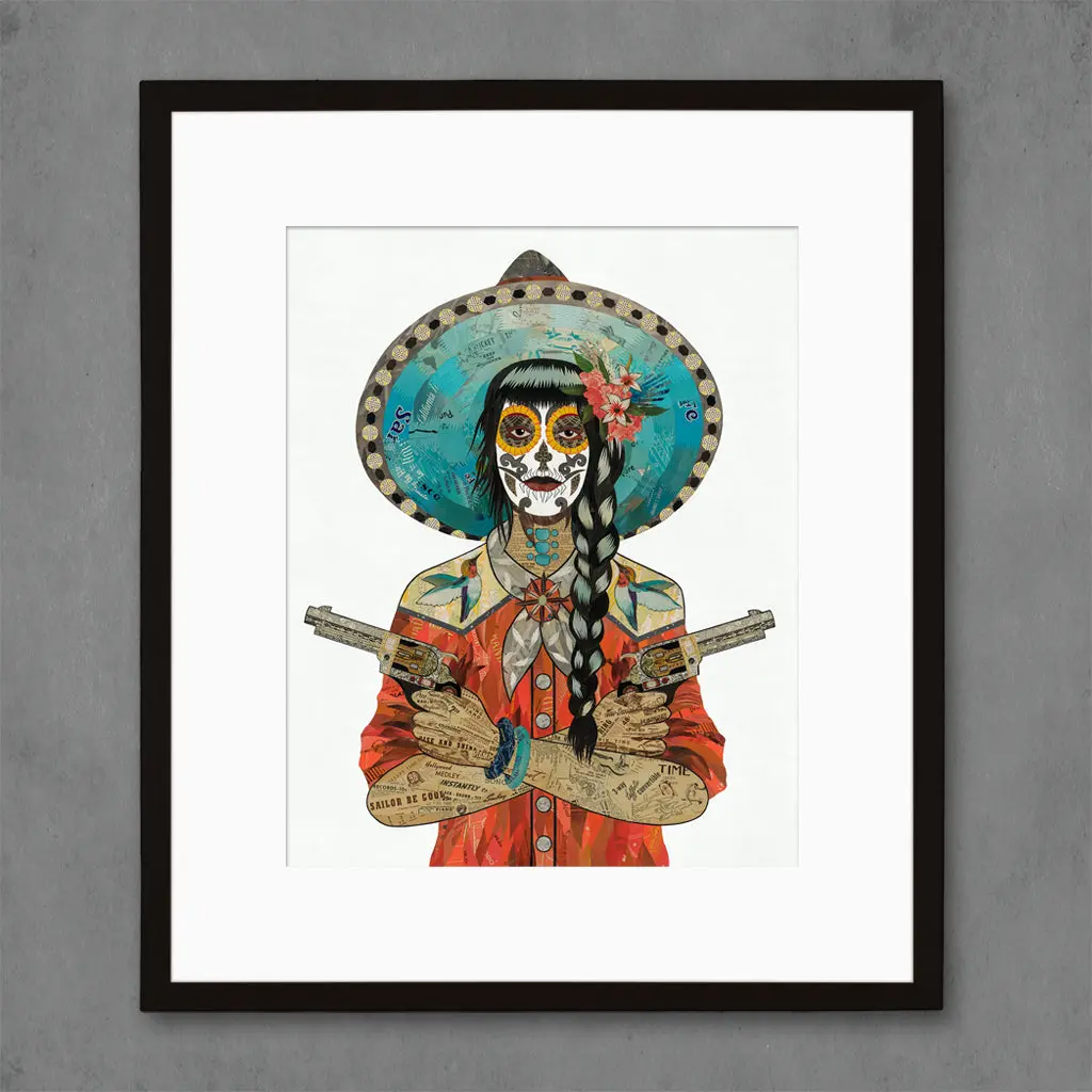 Vaquera Sudoeste (Hummingbirds)  Limited Edition Paper Print 3