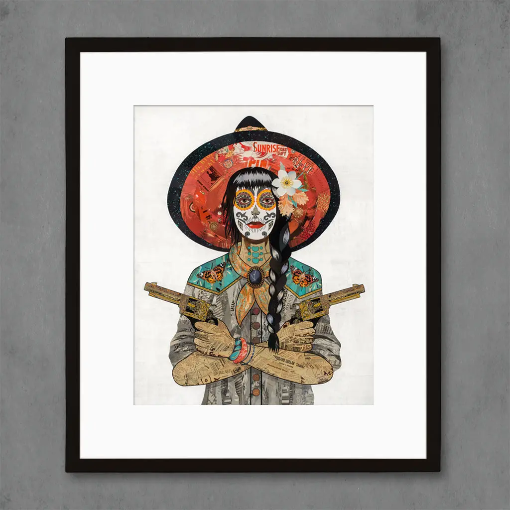 Vaquera Sudoeste (Painted Lady) Limited Edition Paper Print 7