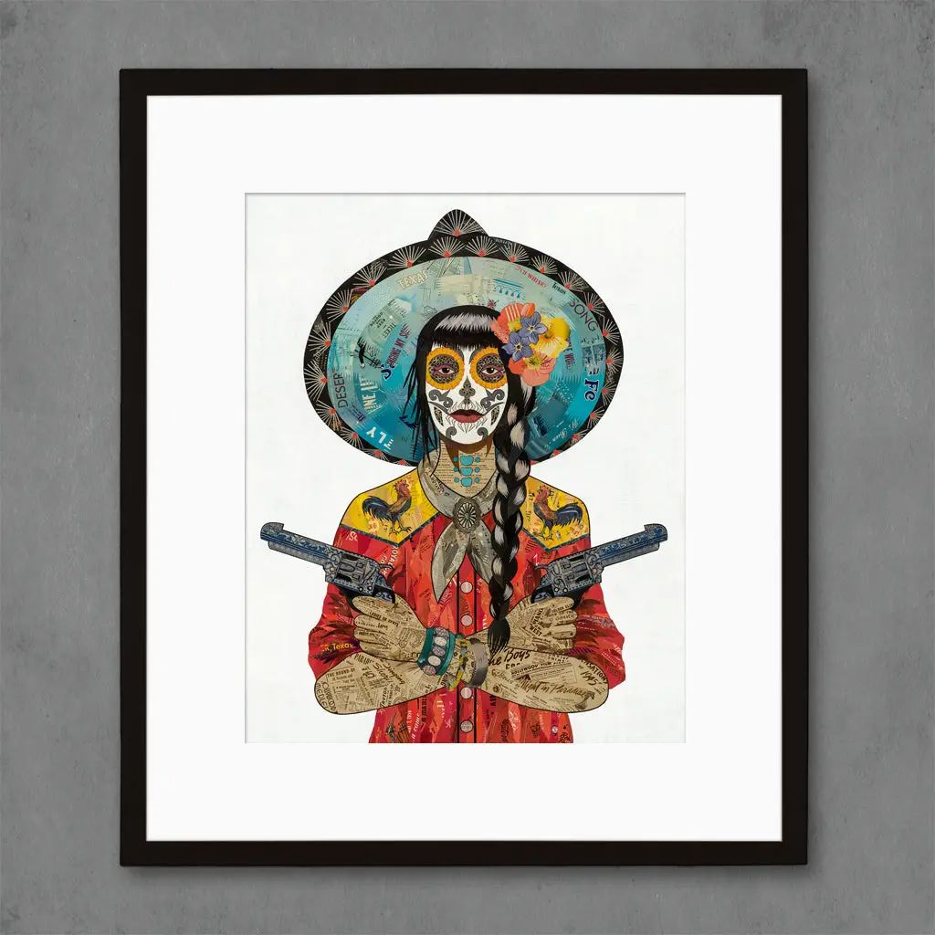 Vaquera Sudoeste (Rooster) Limited Edition Paper Print 1