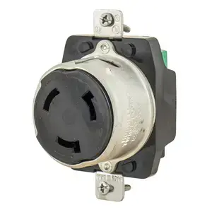 Hubbell - 50A 125/250V, 3-Pole 4-Wire Grounding, Non-Nema, Screw Terminal 1
