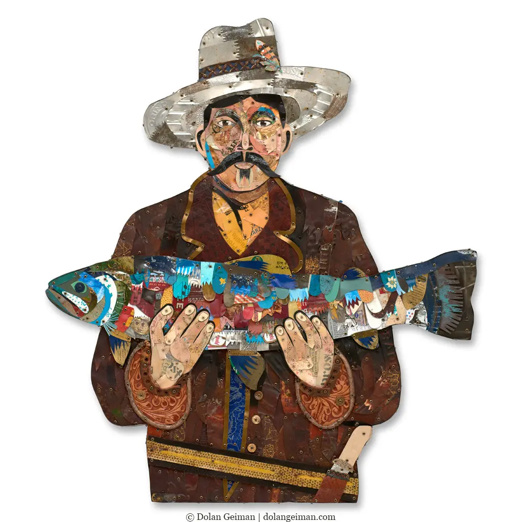 Wasatch Guide Original Metal Wall Sculpture 1