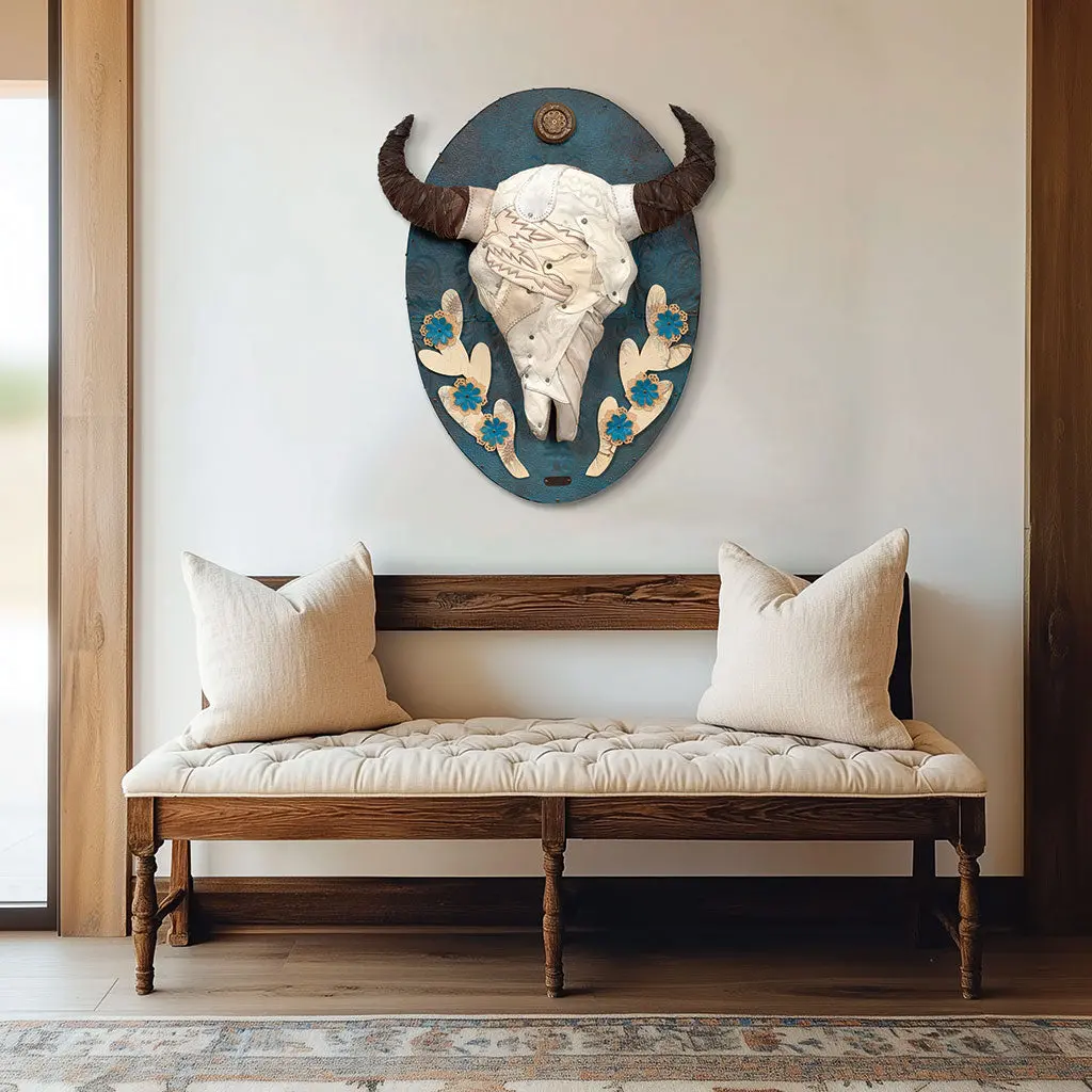 Special Order Western Insignia Original Faux Taxidermy Sculpture 2