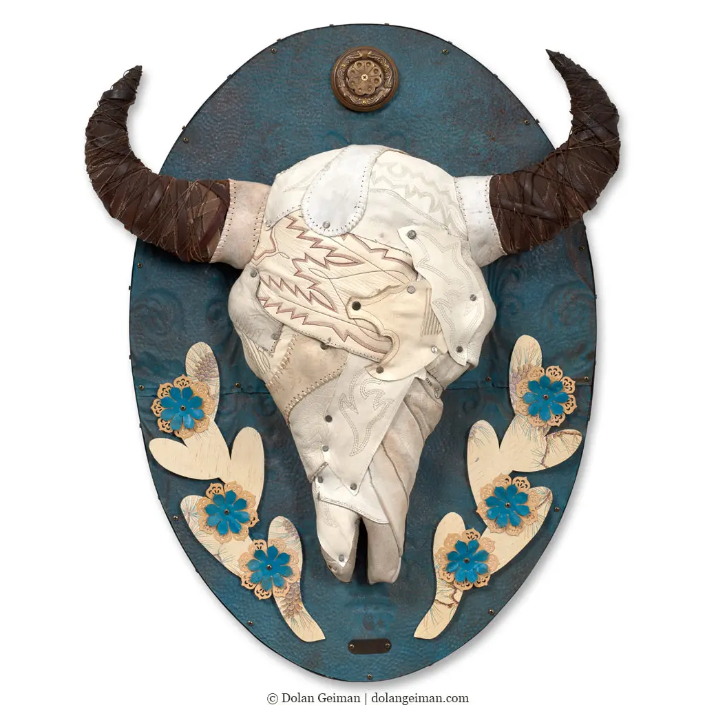 Special Order Western Insignia Original Faux Taxidermy Sculpture 3