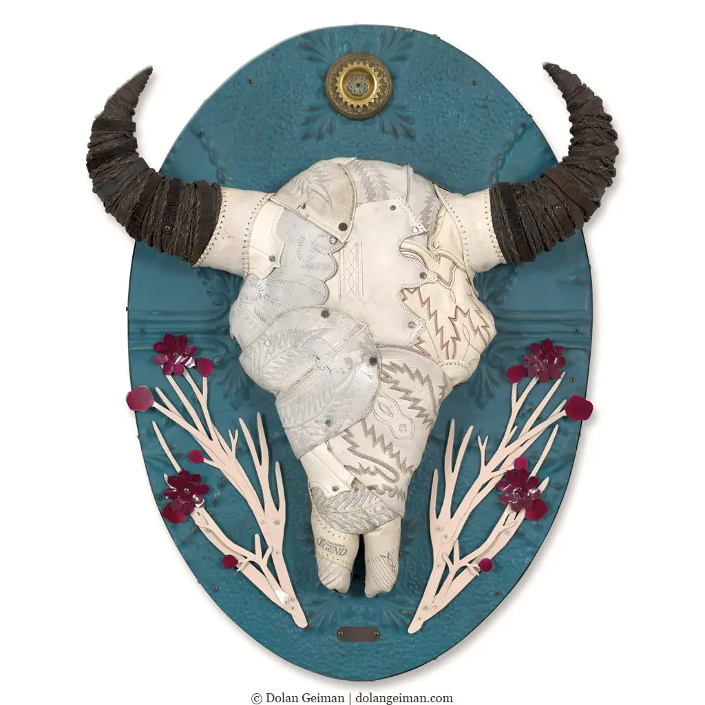 Special Order Western Insignia Original Faux Taxidermy Sculpture 1