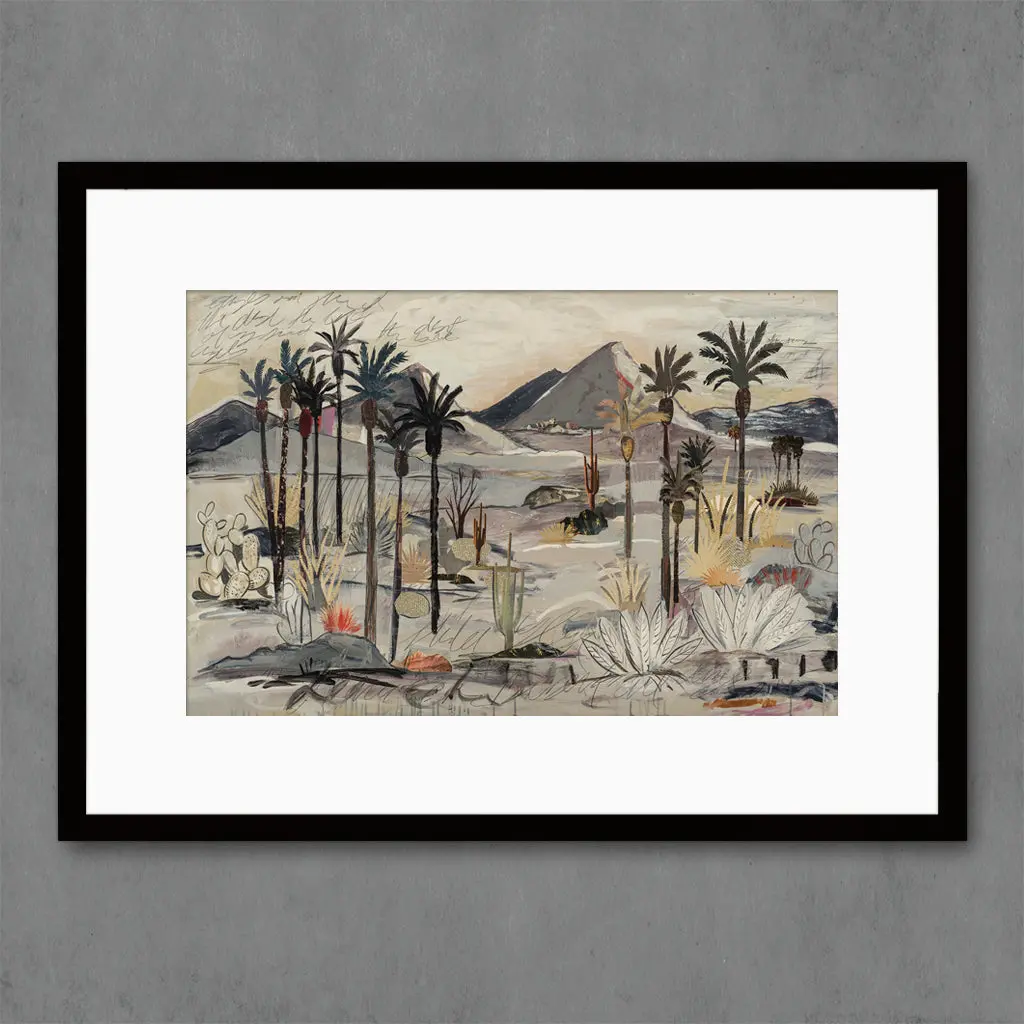 When The Desert Dreams Limited Edition Paper Print 1
