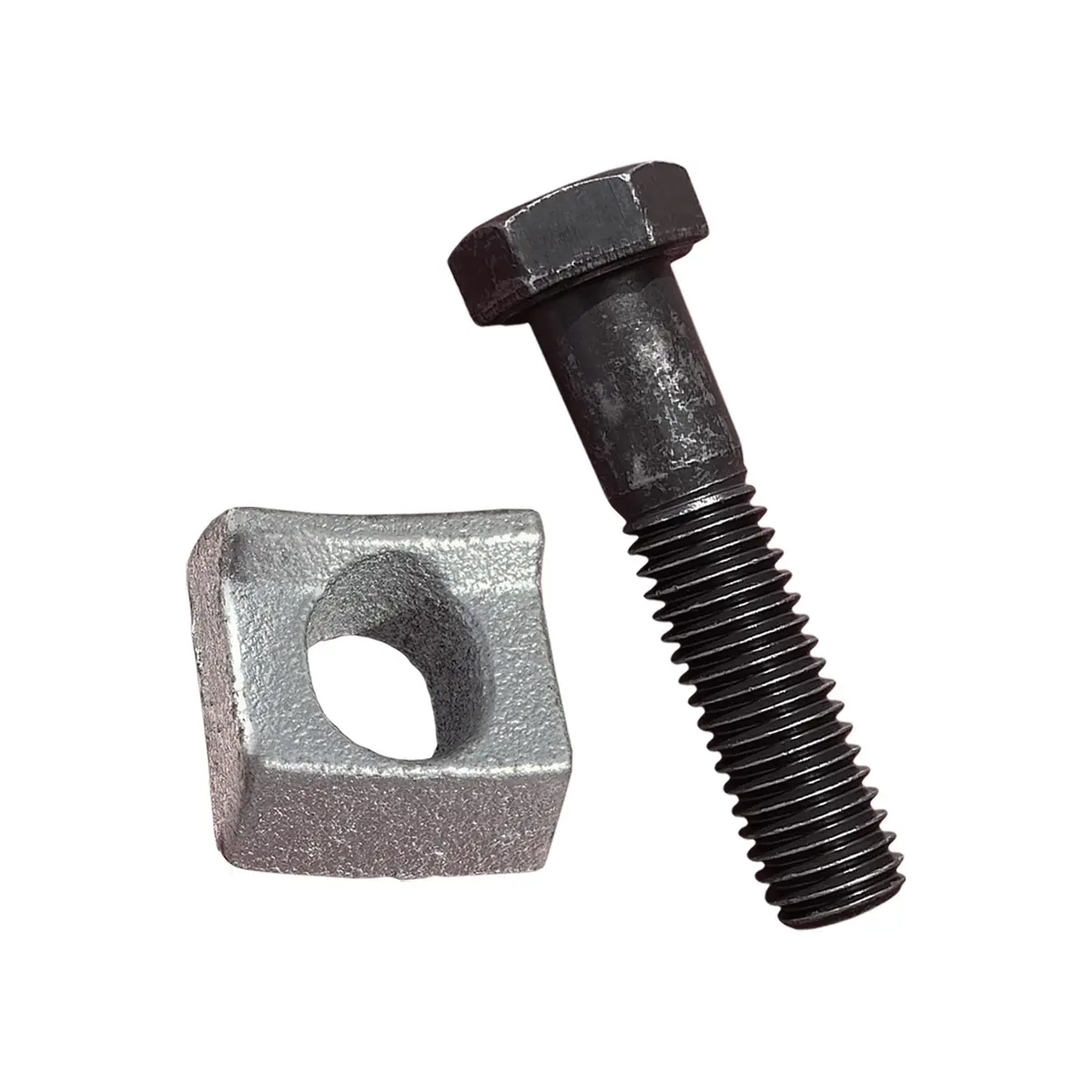 Wheel Rim Clamp Wedge & Bolt For Lowboy Construction Trailer 4