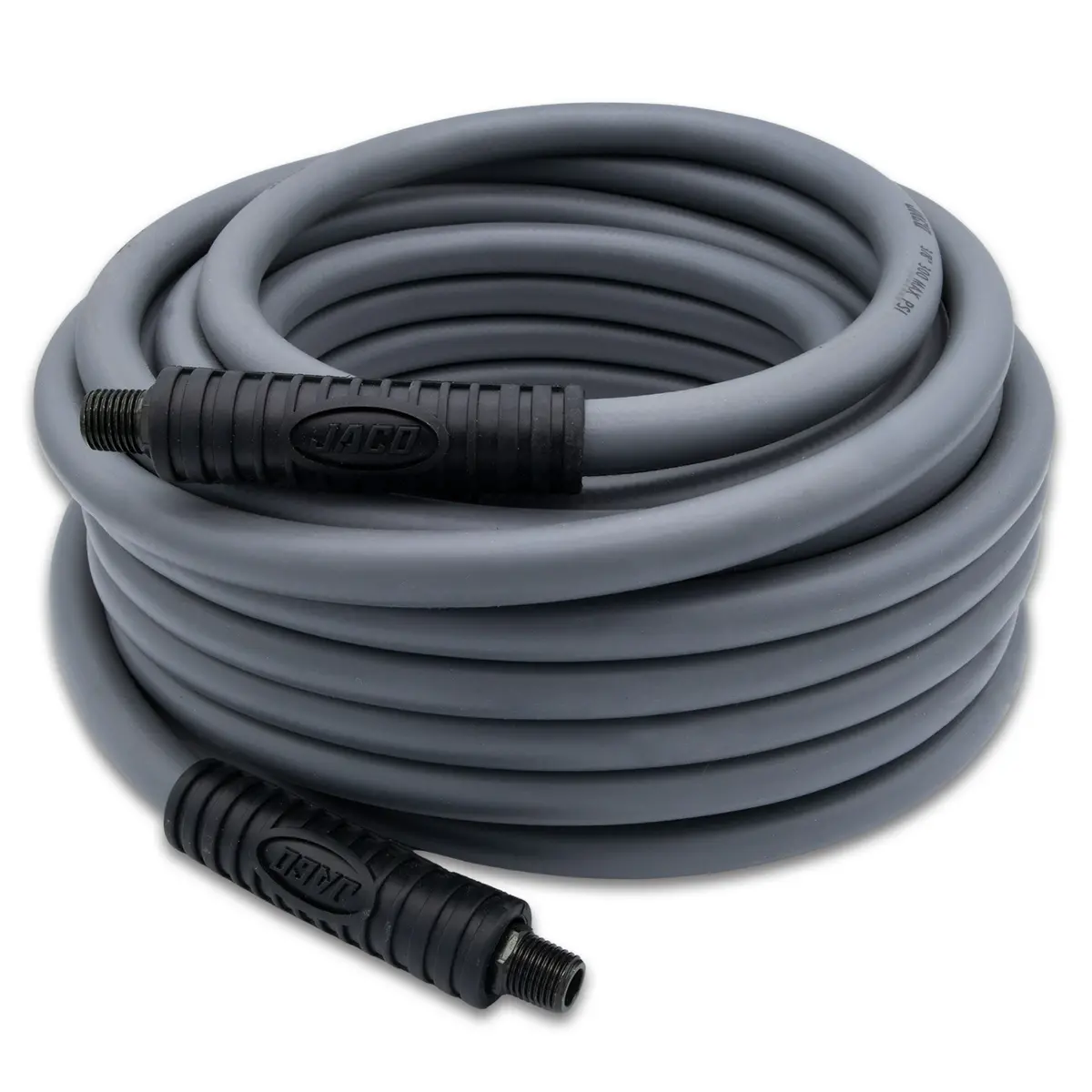 Flexpro™ Hybrid Air Hose (3/8" X 50 Ft) | Dual 1/4" M-Npt Fittings (Storm Gray) 1