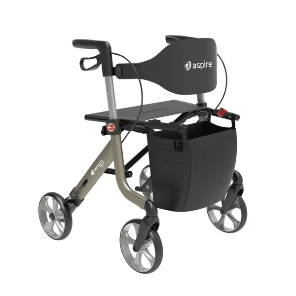 Vogue Aluminium Seat Walker 1