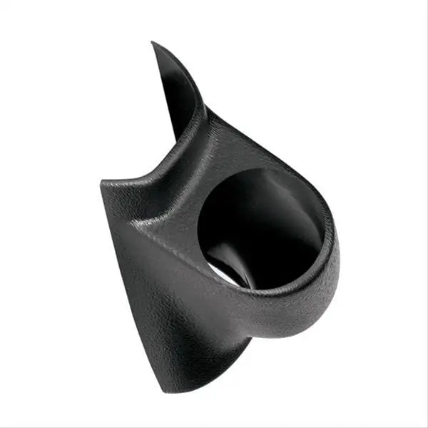 Autometer 15207 Single-Pod Pillar Mount – Fits 2-1/16" Gauges, Black Anodized 1