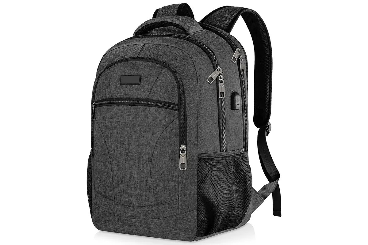 Haoqi Water Resistant Backpack With Usb Charging Port 1